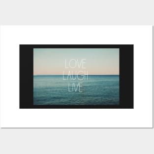 Love, Laugh, Live Posters and Art